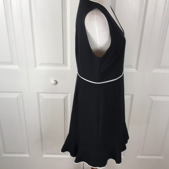 Isaac Mizrahi IMNYC Sleeveless Ruffle Dress Black - Picture 4 of 8